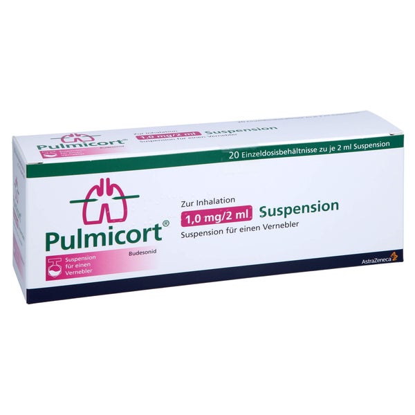 PULMICORT 1 mg/2 ml Suspension f.einen Vernebler 20X2 ml