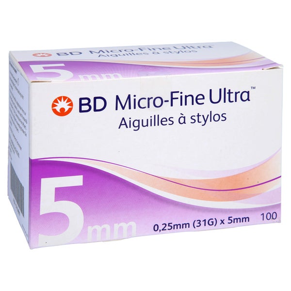 BD Micro-fine Ultra Pen-Nadeln 0,25x5 mm 100 St