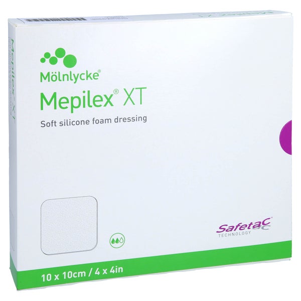 Mepilex XT 10x10 cm Schaumverband 5 St