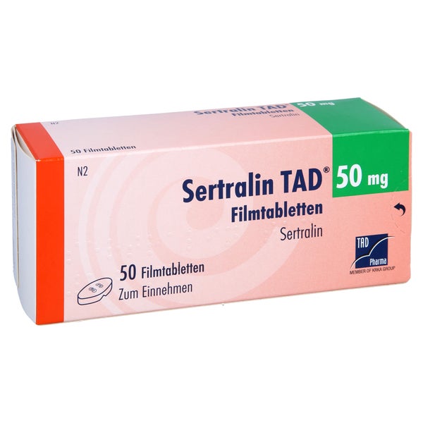 Sertralin TAD 50 mg Filmtabletten 50 St