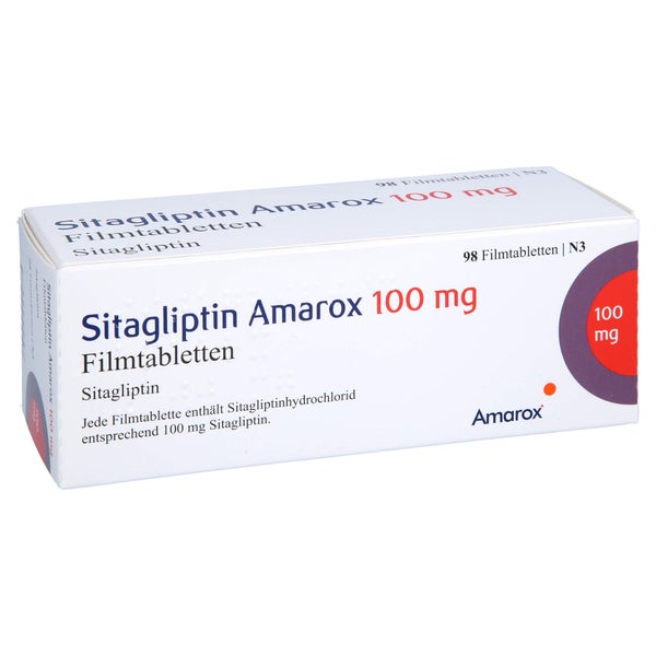 Sitagliptin Amarox 100 mg Filmtabletten 98 St