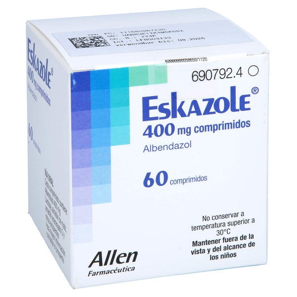 Eskazole 400 mg Tabletten 60 St