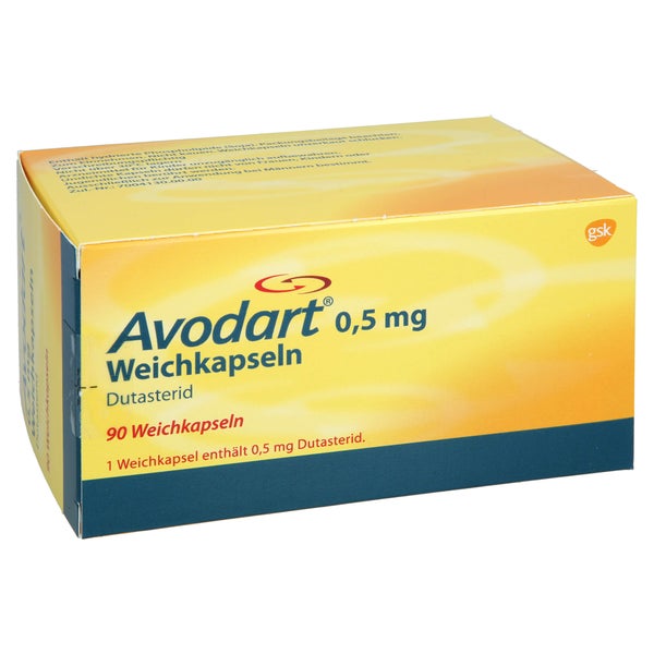 Avodart 0,5 mg Weichkapseln 90 St