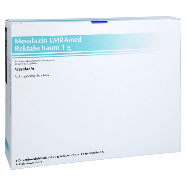 Mesalazin Emramed 1 g Rektalschaum 70 g