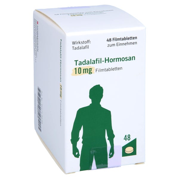 Tadalafil-hormosan 10 mg Filmtabletten 48 St