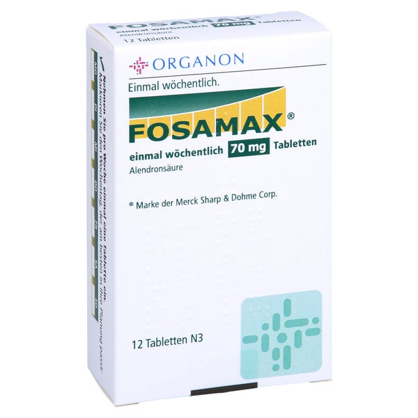 Fosamax 70 mg 1x wöchentlich Tabletten 12 St