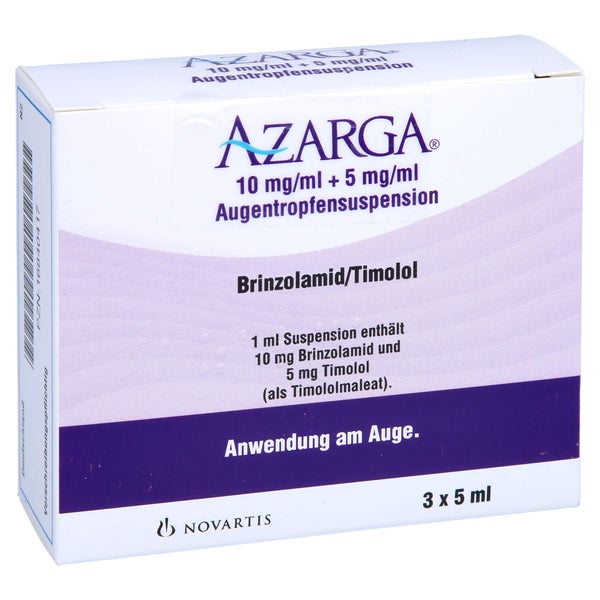 AZARGA 10 mg/ml + 5 mg/ml Augentropfensuspension 3X5 ml