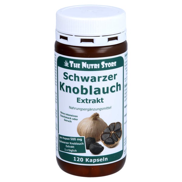 Schwarzer Knoblauch Extrakt 500 Mg Kapseln 120 St