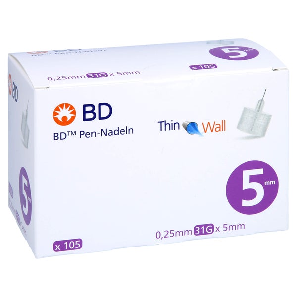 BD Pen-nadeln 0,25x5 mm 105 St