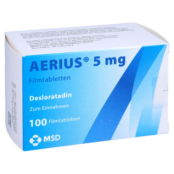 Aerius 5 mg Filmtabletten 100 St