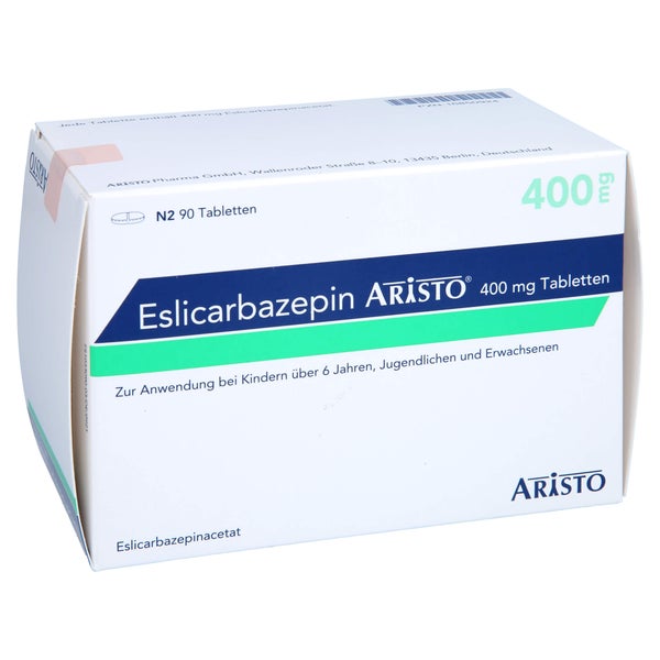 Eslicarbazepin Aristo 400 mg Tabletten 90 St