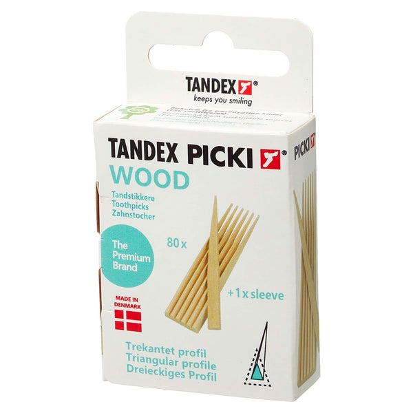 Tandex Picki Wood - Zahnst. Holz Dreieckig 80X1 St