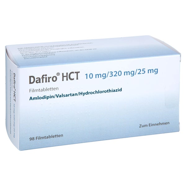 DAFIRO HCT 10 mg/320 mg/25 mg Filmtabletten 98 St