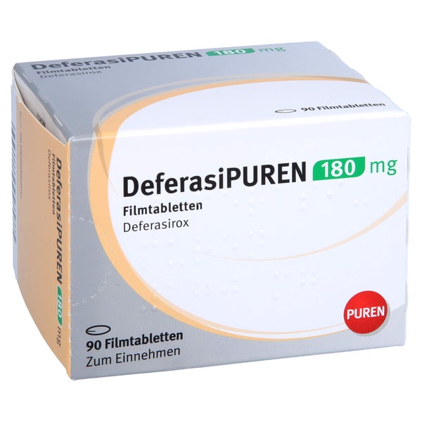 Deferasipuren 180 mg Filmtabletten 90 St
