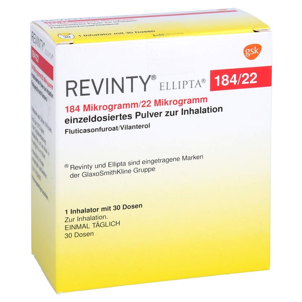 REVINTY Ellipta 184 µg/22 µg einzeld.P.z.Inh.30ED 1 St