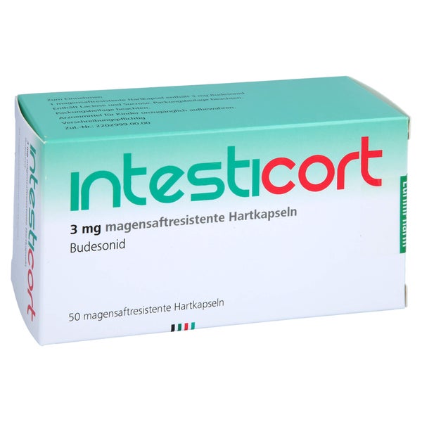 INTESTICORT 3 mg magensaftresistente Hartkapseln 50 St