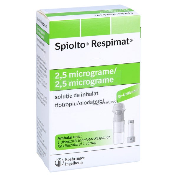 SPIOLTO Respimat 2,5 µg/2,5 µg Hub wiederverwendb. 1X4,0 ml
