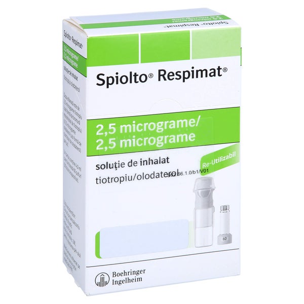 SPIOLTO Respimat 2,5 µg/2,5 µg Hub wiederverwendb. 3X4,0 ml