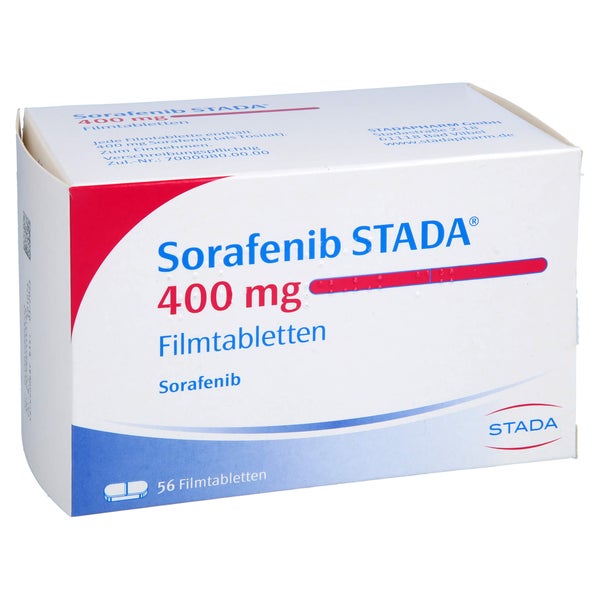 Sorafenib Stada 400 mg Filmtabletten 56 St