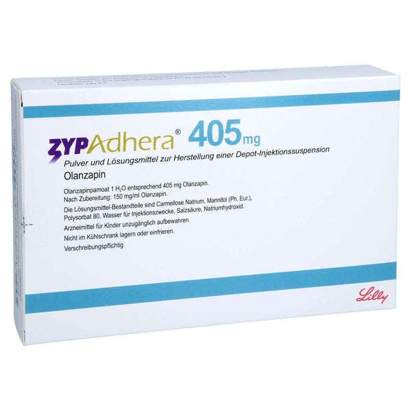 ZYPADHERA 405 mg Plv.+Lsm.z.Her.e.Depot-Inj.-Susp. 1 P