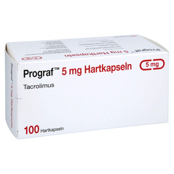 Prograf 5 mg Hartkapseln 100 St