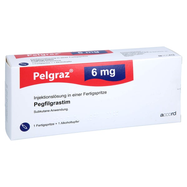 PELGRAZ 6 mg Inj.-Lsg.Fertigspr.m.autom.Nadels. 1 St