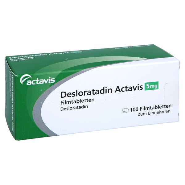 Desloratadin Actavis 5 mg Filmtabletten 100 St