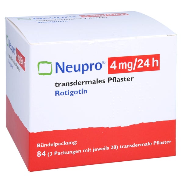 Neupro 4 Mg/24 h transdermale Pflaster 84 St