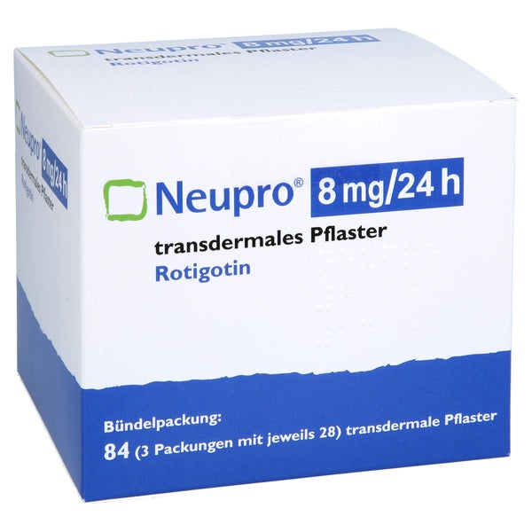 Neupro 8 Mg/24 h transdermale Pflaster 84 St