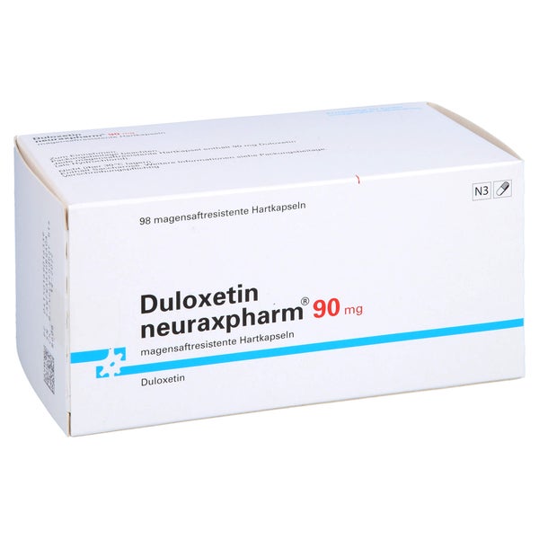 DULOXETIN neuraxpharm 90 mg magensaftres.Hartkaps. 98 St