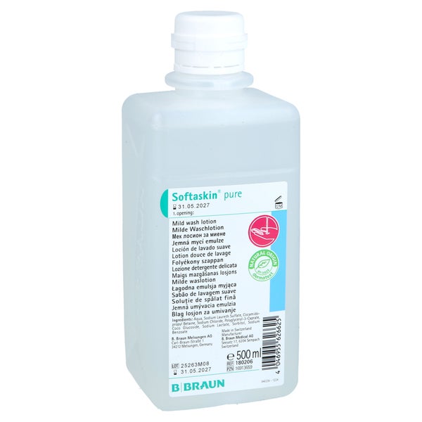 Softaskin pure Waschlotion Spenderflasch 500 ml