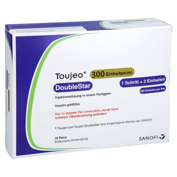 TOUJEO 300 E/ml DoubleStar Inj.-Lsg.i.e.Fertigpen 10X3 ml