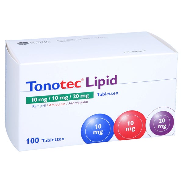 TONOTEC Lipid 10 mg/10 mg/20 mg Tabletten 100 St