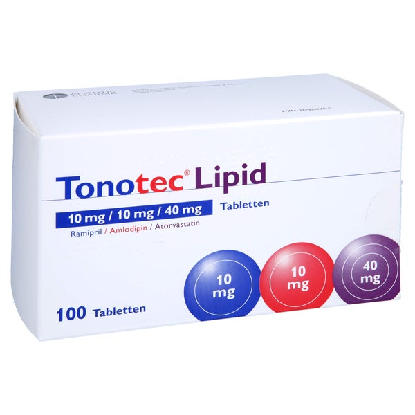 TONOTEC Lipid 10 mg/10 mg/40 mg Tabletten 100 St