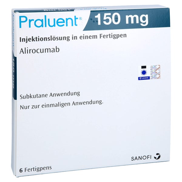 PRALUENT 150 mg Injektionslösung i.e.Fertigpen 6X1 ml