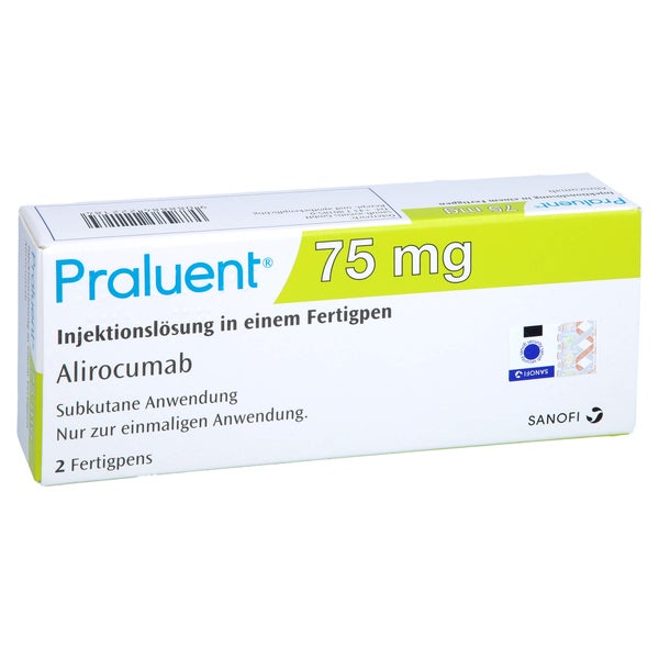 PRALUENT 75 mg Injektionslösung i.e.Fertigpen 2X1 ml