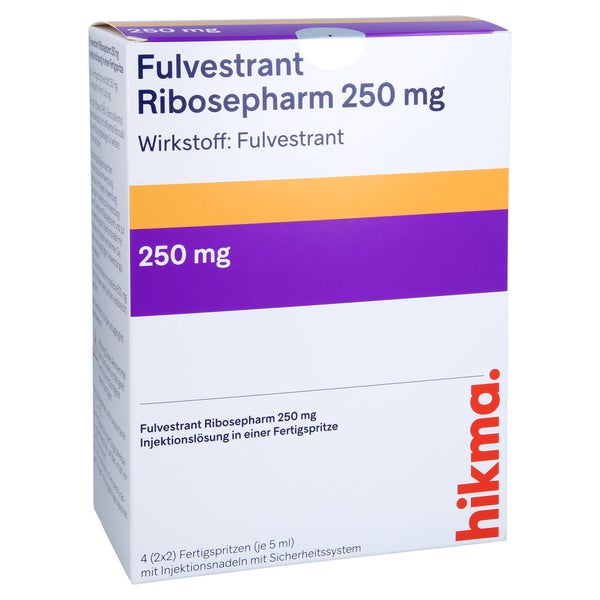 Fulvestrant Ribosepharm 250 mg/5 ml Inj. 4 St