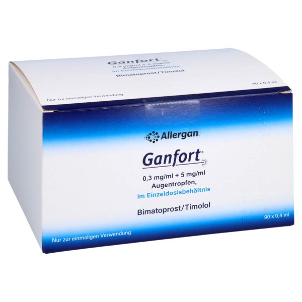 GANFORT 0,3 mg/ml + 5 mg/ml AT im Einzeldosisbeh. 90X0,4 ml