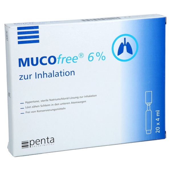 Mucofree 6% zur Inhalation 20X4 ml