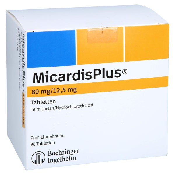 Micardisplus 80 Mg/12,5 mg Tabletten 98 St