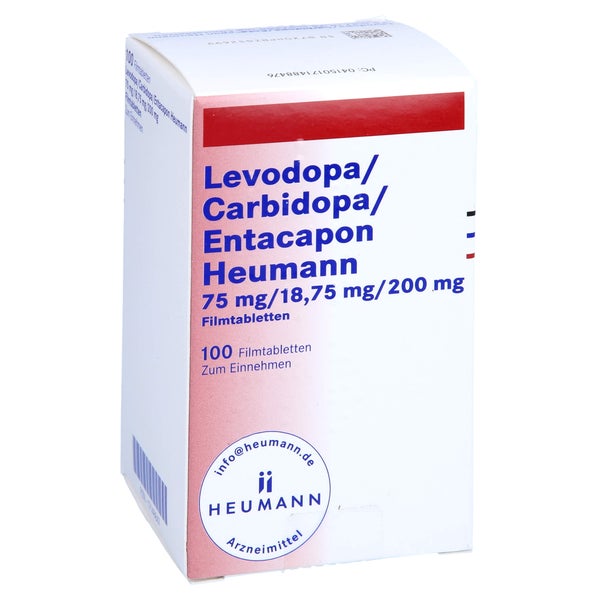 LEVODOPA/Carbidopa/Entacapon Heumann 75/18,75/200 100 St