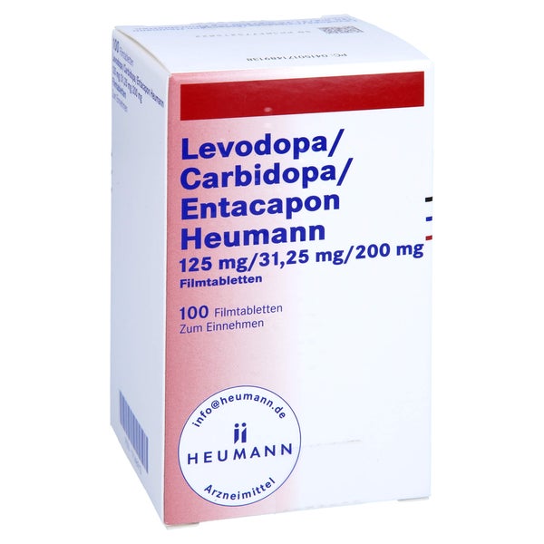 LEVODOPA/Carbidopa/Entacapon Heumann 125/31,25/200 100 St