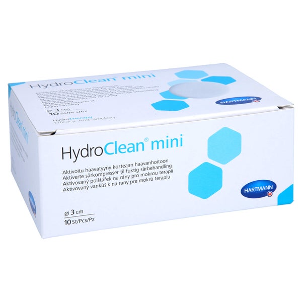 Hydroclean Mini Kompressen 3 Cm Rund Steril 10 St