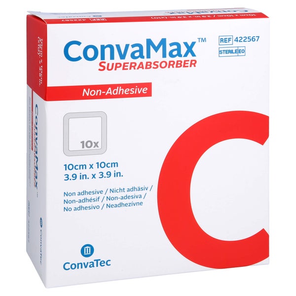 Convamax Superabsorber Nicht adhäsiv 10x 10 St