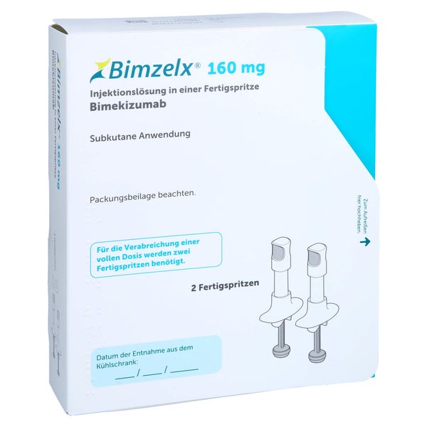 BIMZELX 160 mg Injektionslösung in Fertigspritze 1X2 St