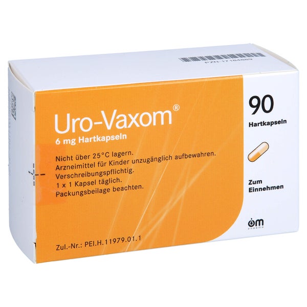 URO Vaxom 6 mg Hartkapseln 90 St