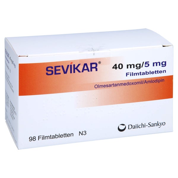 Sevikar 40 mg/5 mg Filmtabletten 98 St