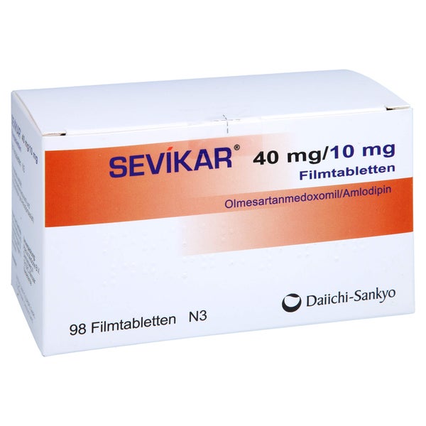 Sevikar 40 Mg/10 mg Filmtabletten 98 St