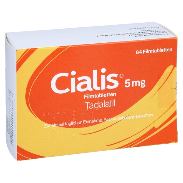 Cialis 5 mg Filmtabletten 84 St