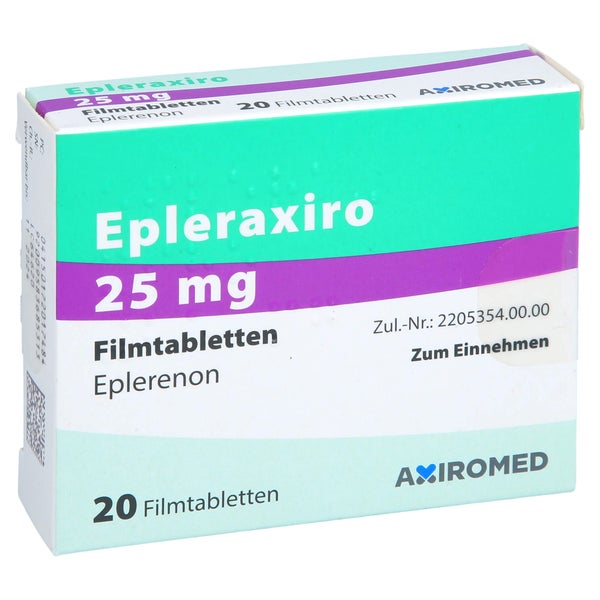 Epleraxiro 25 mg Filmtabletten 20 St